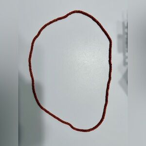 Burnt Orange Necklace